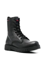Tommy Jeans-lace-up leather ankle boots - Image 2