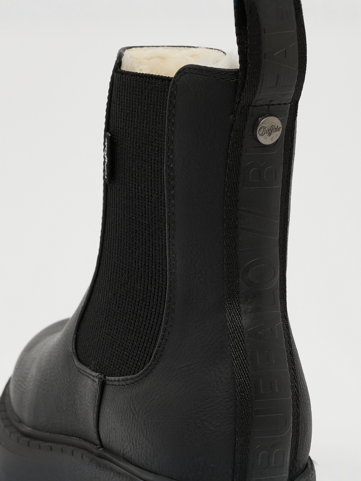 Buffalo-Mave faux leather chelsea boots - Image 5
